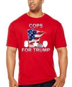 Minneapolis Police Union Federation Cops For Trump 2020 T-Shirt