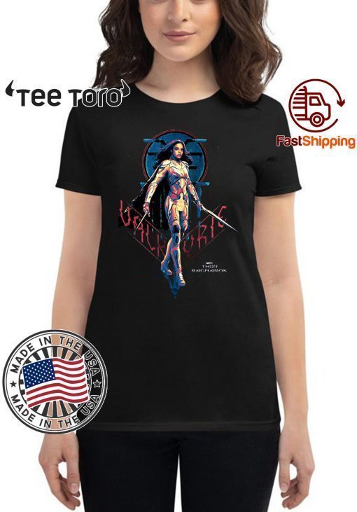 Valkyrie Thor ragnarok MARVEL girl power Asgardian DVD 2019 T-Shirt