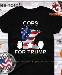 Official Cops For Trump 2020 Tee Shirts