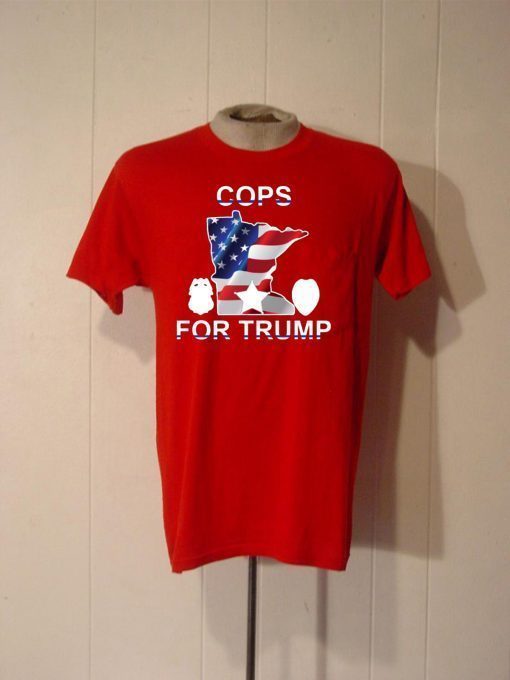 Minnesota Cops For Trump 2020 T-Shirt For Sale