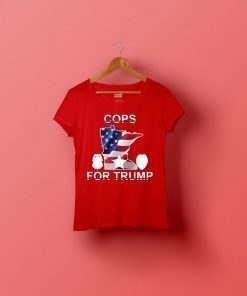 Minnesota Cops For Donald Trump For Sale T-Shirt