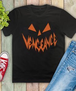 Vengeance Vengeance Pumpkin Face Halloween 2019 T-Shirt