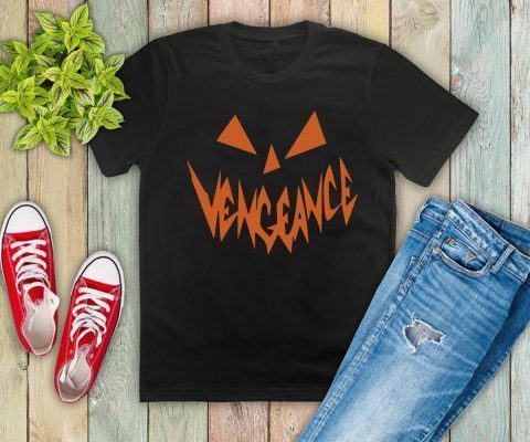 Vengeance Vengeance Pumpkin Face Halloween 2019 T-Shirt