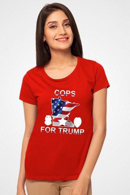 Offcial Cops For Donald Trump Minneapolis Police Tee Shirt