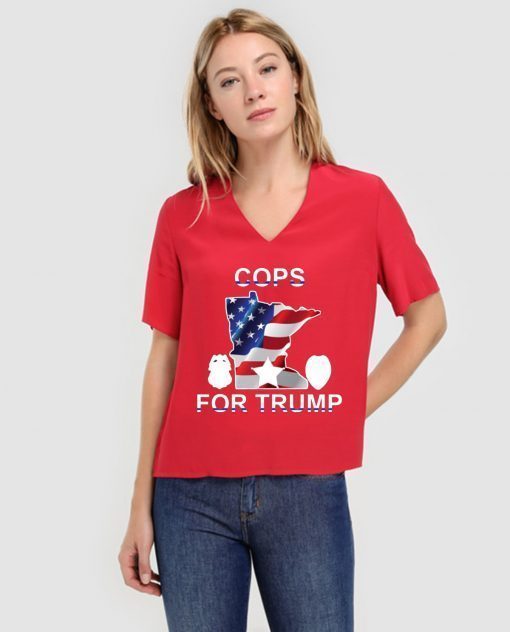 Cops For Trump Minneapolis Police Classic Tee Shirt