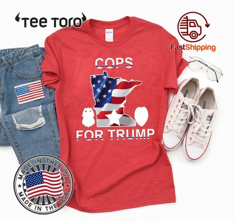 Minnisota Cops Support Donald Trump Tee Shirt