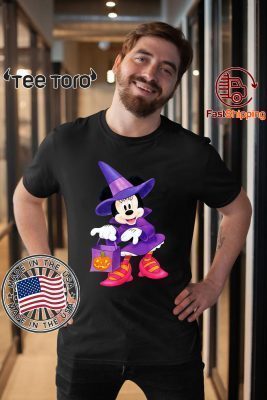 Nice Disney Halloween Minnie Mouse Trick or Treating Unisex T-Shirt