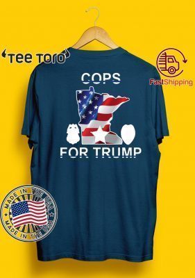 Lt. Bob Kroll Cops for Donald Trump T-Shirt Wisconsin Tee