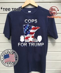 Lt. Bob Kroll Cops for Donald Trump T-Shirt Wisconsin Tee