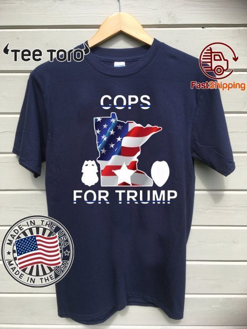 Lt. Bob Kroll Cops for Donald Trump T-Shirt Wisconsin Tee