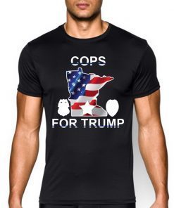 Minniapolis police cops for trump Tee Shirt