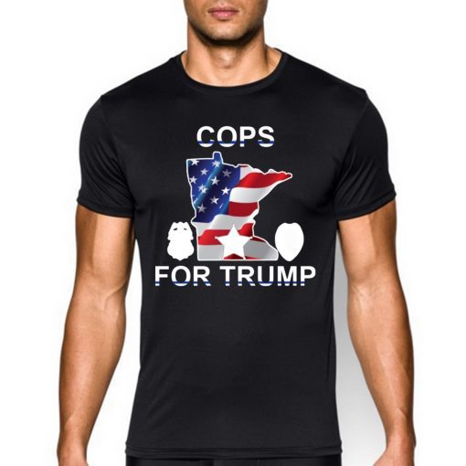 Minniapolis police cops for trump Tee Shirt