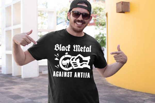 Black Metal Against Antifa Original Tee Shirt