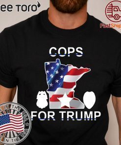 Minnisota Cops Support Donald Trump Tee Shirt