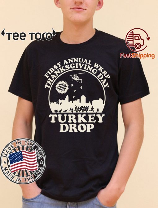 The Original WKRP Turkey Drop 2020 T-Shirt