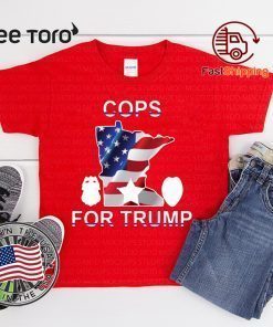 Cops For Donald Trump Wisconsin T-Shirt