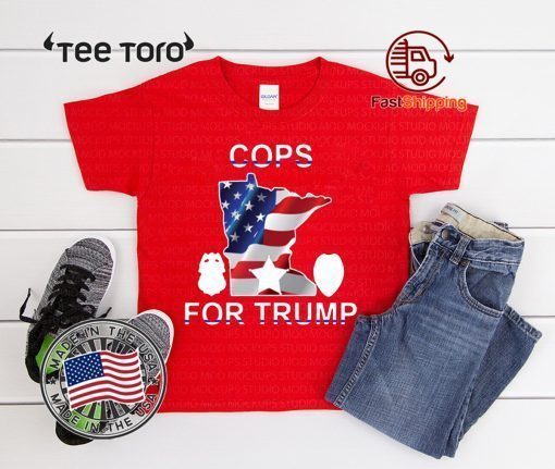 Cops For Donald Trump Wisconsin T-Shirt
