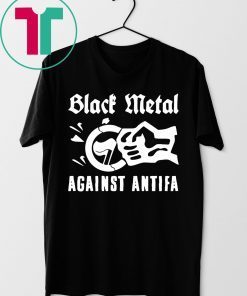 Black Metal Against Antifa Unisex T-Shirt