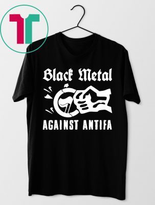 Black Metal Against Antifa Unisex T-Shirt