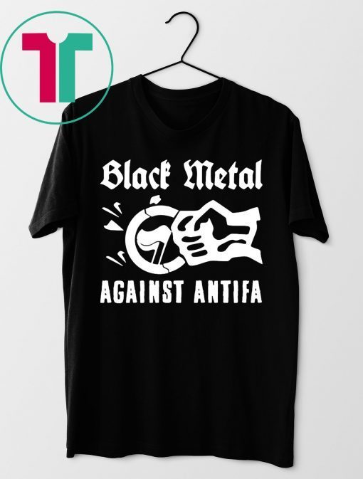 Black Metal Against Antifa Unisex T-Shirt