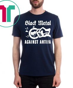 Black Metal Against Antifa Unisex T-Shirt