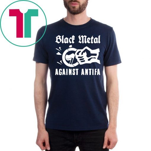 Black Metal Against Antifa Unisex T-Shirt