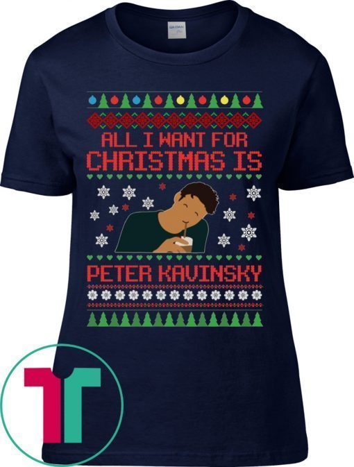 All I Want For Christmas Is Peter Kavinsky Tee Shirt