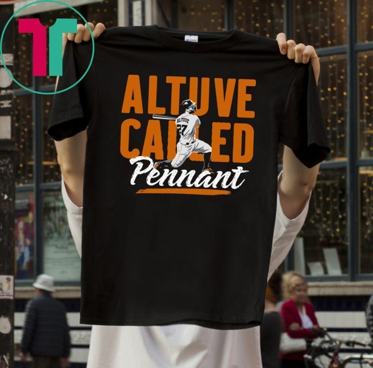 Altuve Called Pennant Jose Altuve Tee Shirt