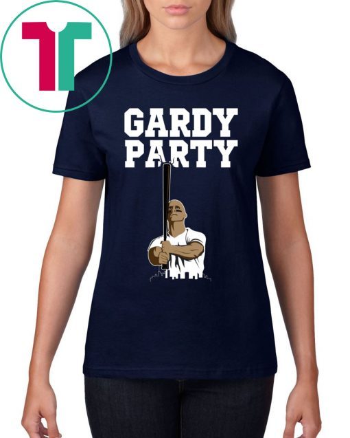 BRETT GARDNER GARDY PARTY 2020 T-SHIRTS