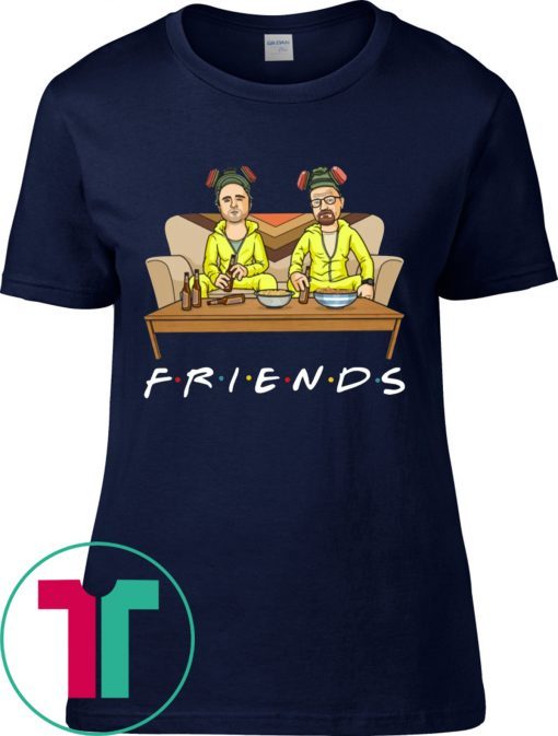 Breaking Bad Walter and Jesse FRIENDS Tee Shirt