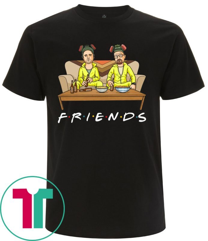 Breaking Bad Walter and Jesse FRIENDS Tee Shirt