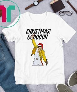 Freddie Mercury Christmas Ooooooh Tee Shirt