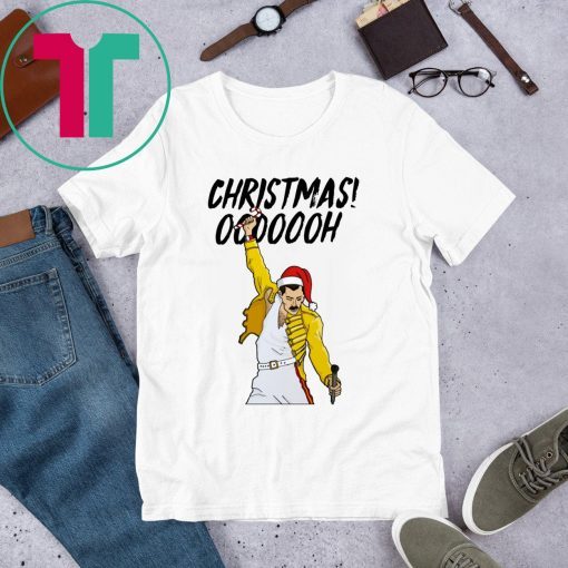 Freddie Mercury Christmas Ooooooh Tee Shirt