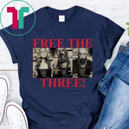 Free the three tee shirt Free the Three