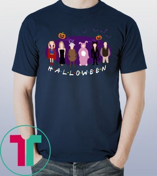 Friends Characters in Halloween Costumes T-Shirts