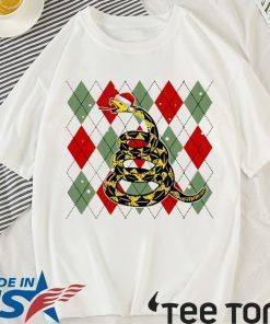 GADSDEN SNEK SNAKE UGLY CHRISTMAS TEE SHIRT