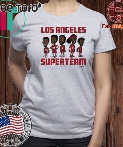 Los Angeles Superteam Shirt - NBPA Officially Licensed Tee