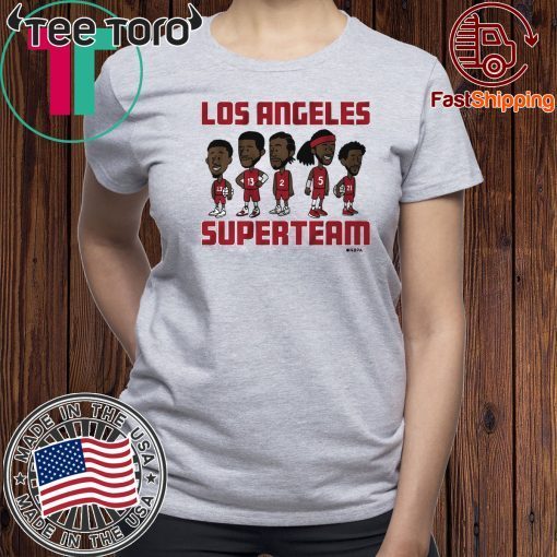 Los Angeles Superteam Shirt - NBPA Officially Licensed Tee