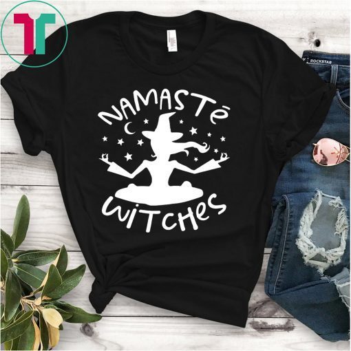 Namaste Witches Halloween Tee Shirt