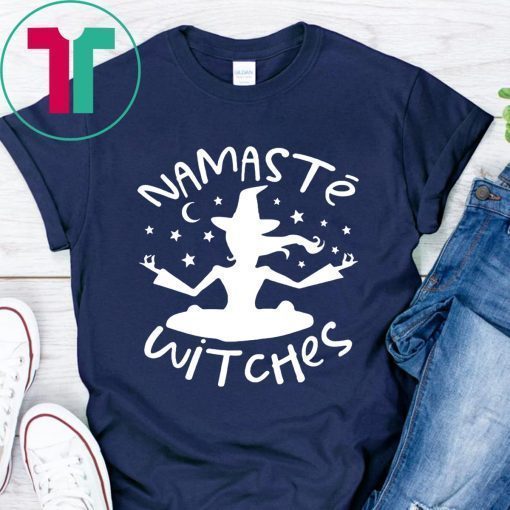 Namaste Witches Halloween Tee Shirt