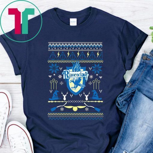 Harry Potter Ravenclaw Ugly Christmas Tee Shirt