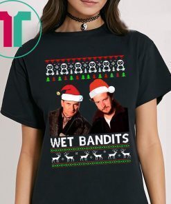 Christmas Harry and Marv Wet Bandits T-Shirts