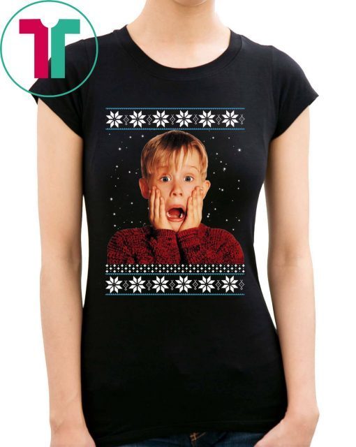 Home Alone Kevin McCallister Xmas Tee Shirt