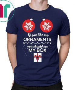 If You Like My Ornaments You Should See My Box Christmas 2020 T-Shirt