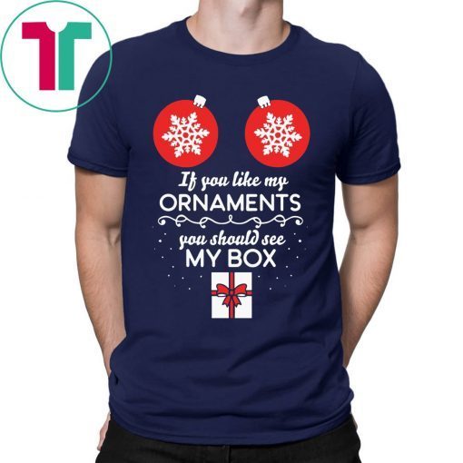 If You Like My Ornaments You Should See My Box Christmas 2020 T-Shirt