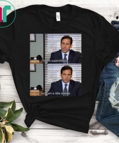 I’m not superstitious but I am a LITTLE stitious Michael Scott T-Shirts