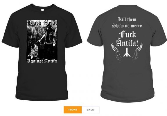 Behemoth’s Nergal Reveals Shirt Black Metal Against Antifa T-Shirt