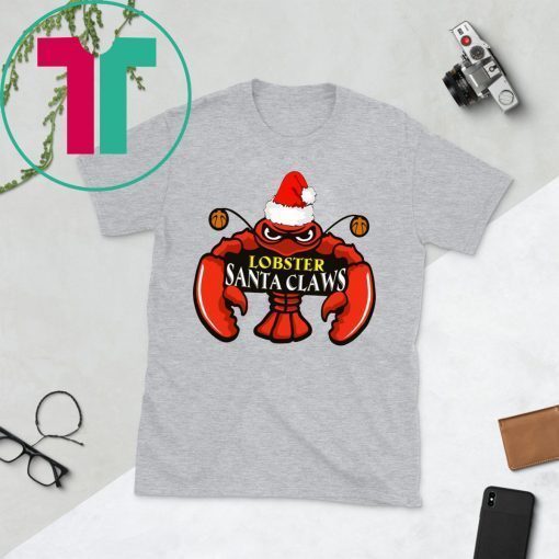 Lobster Santa Claws Christmas Tee Shirt