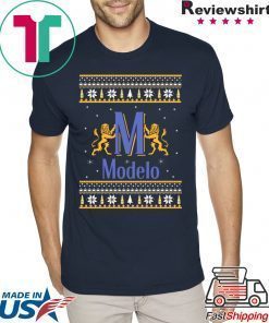 Modelo beer Christmas Tee Shirt