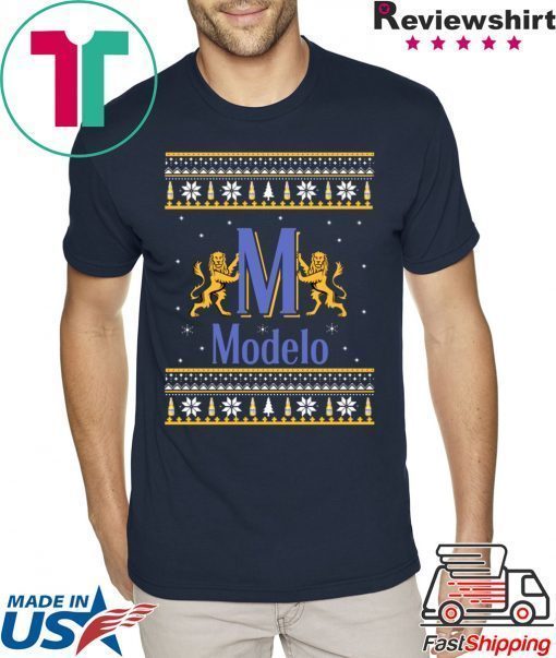 Modelo beer Christmas Tee Shirt